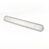 Unique Bargains Washroom Wall Mounted 5 Hooks Towel Hat Coat Small-Sized Hooks and Hangers Silver Tone 2 Pcs - 3 of 4