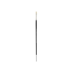 Creative Mark Pro Stroke Premium White Chungking Hog Bristle Artist Paint Brush - Bright - Natural Bristle Brush w/ Great Control Suitable for Oils, - 1 of 4