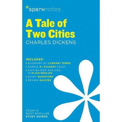 A Tale of Two Cities Sparknotes Literature Guide, 59 - by  Sparknotes & Charles Dickens (Paperback)