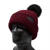 Arctic Gear Adult Acrylic Ribbed Cuff Winter Hat with Pom - 3 of 4