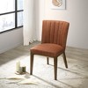 NicBex Mid Century Wood Dining Chairs Set of 2 with Upholstered Cushion Back,Stylish Accent Chairs for Dining Room,Kitchen,Office - 2 of 4