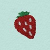 Dalix Womens Lil Strawberry Lightweight Everyday Tee - 2 of 4