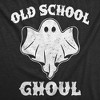 Womens Funny T Shirts Old School Ghoul Sarcastic Halloween Ghost Graphic Novelty Tee For Ladies - Crazy Dog Women's T Shirt - 2 of 4