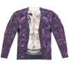 Men's Suicide Squad Joker Costume (Front Back Print) Long Sleeve Costume T-Shirt - 2 of 4