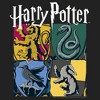 Juniors Womens Harry Potter Hogwarts Houses Vintage Collage Festival Muscle Tee - 2 of 4