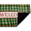 Stupell Industries Winter Plaid Cabin Welcome Printed Outdoor Door Mat, design by Tim Coffey, 18"x30" - 2 of 4