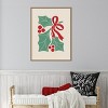 Amanti Art Christmas Icons Prima Set Nouveau Holly by Dominique Vari Canvas Art Framed - 4 of 4