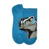 Boys' Disney Jurassic No Show Socks -Black - 4 of 4