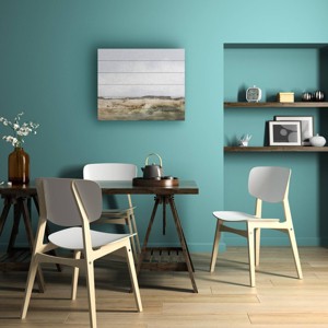 Trademark Fine Art Dan Hobday Cliffs Wood Slat Art - 1 of 4