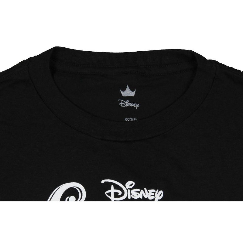 Disney Men's The Little Mermaid Ariel Silhouette Graphic Print Adult T-Shirt, 3 of 4