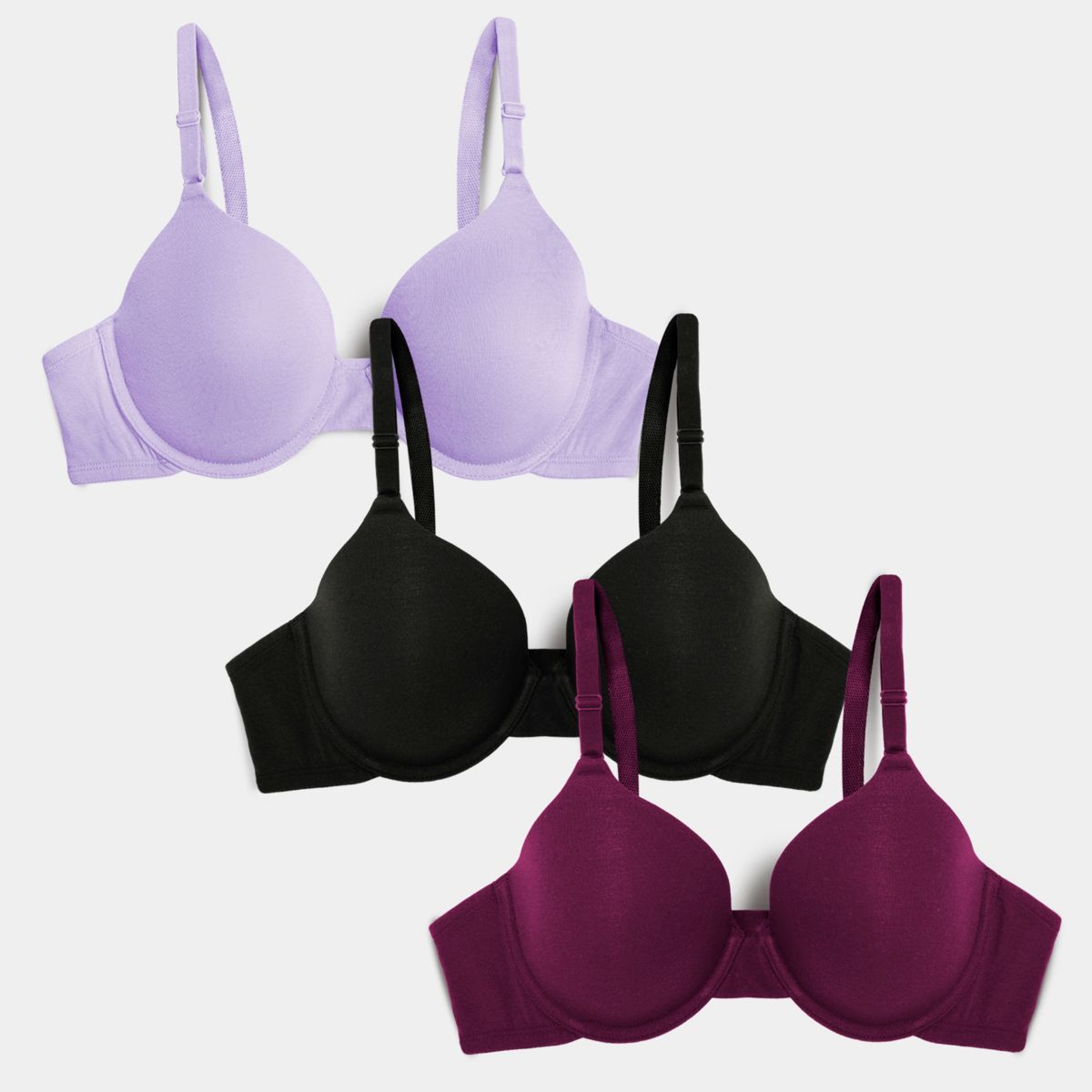 Fruit of the Loom T-Shirt Bra 3-pack