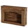 Resenkos Entryway Table, Console Sofa Table,47" Farmhouse Console Table, 2-Tier Sofa Table Entryway Table Brown - 2 of 4