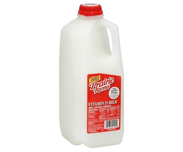 Prairie Farms Vitamin D Milk - 0.5gal