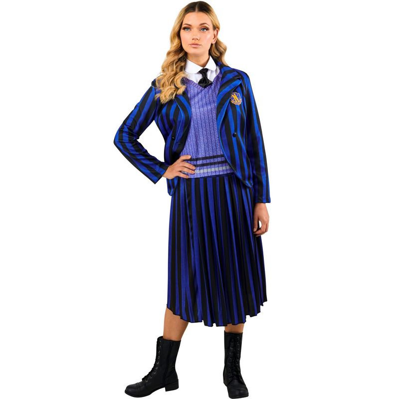Rubies Wednesday Nevermore Academy Uniform Women's Costume, 1 of 6
