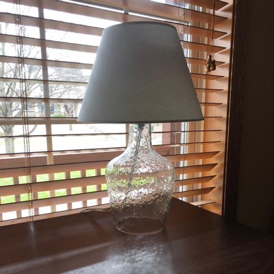 Artisan Glass Jug Large Lamp Base Clear - Threshold™ : Target