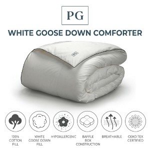 White Goose Down Comforter with 100% RDS Down - 1 of 4