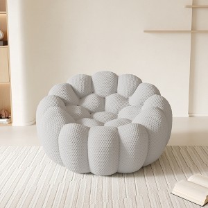 WJSHome Single Bubble Couches for Living Room, Memory Foam Round Bubble Sofa, 3D Honeycomb Shape Curved Sofas for Living Room, Small Space - 1 of 4