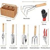 attop Garden Tool Set with Pruning Shears, Cultivator, Gloves - 2 of 4