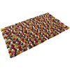 Unique Loom Felt Ball Collection Area Rug - Cloud - 4 of 4
