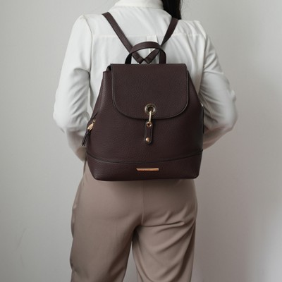 MKF Collection Laura women's Vegan Leather Backpack Bag by Mia K- Rose — фото 3