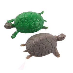 Unique Bargains Plastic Tortoise Fish Tank Decoration Ornament Green Gray 2 Pcs - 1 of 3