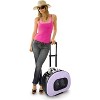Pet Life Tough-Shell Wheeled Collapsible Final Destination Pet Carrier - 3 of 4