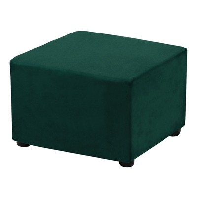 Unique Bargains Elastic Living Room Bedroom Square Foot Stool Cover