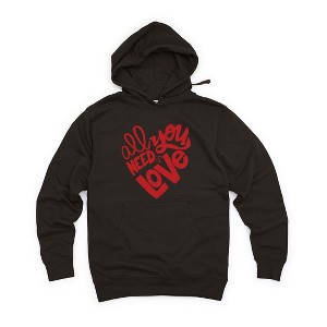 Simply Sage Market Women's Graphic Hoodie All You Need Is Love - 1 of 3