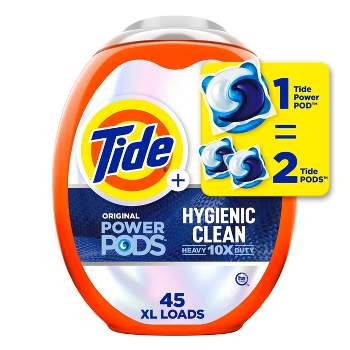 Tide Original Hygienic Clean HE Compatible Heavy Duty Power Pods Laundry Detergent Soap Pacs
