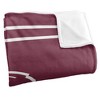 Fairmont State University Primary Logo Silky Touch Blanket White 50x60 - 3 of 4