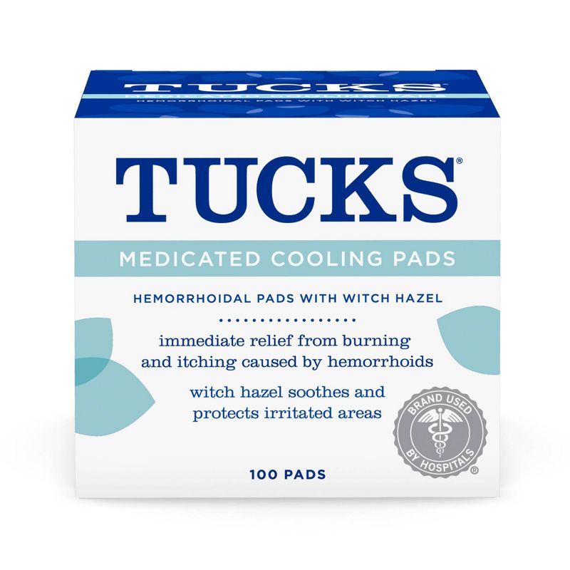 Tucks Medicated Hemorrhoidal Pads - 100ct, 1 of 9