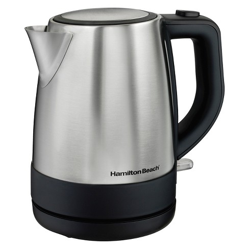 Hamilton Beach Electric Tea Kettle, Water Boiler & Heater, 1.7 Liter,  Cordless Serving, 1500 Watts for Fast Boiling, Auto-Shutoff and Boil-Dry