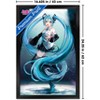 Trends International Hatsune Miku - Moonlight Elegance Framed Wall Poster Prints - 3 of 4