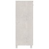 vidaXL Shoe Cabinet Honey brown Solid pine wood, engineered wood 33.5x15.7x42.5 in - White - 4 of 4