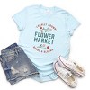 Simply Sage Market Locally Grown Flower Market Short Sleeve Tee - 3 of 4