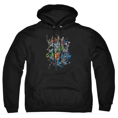 Batman Saints And Psychos Adult Pull over Hoodie Target