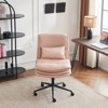 Karl Home | Upholstered Armless Task Office Chair - 3 of 4