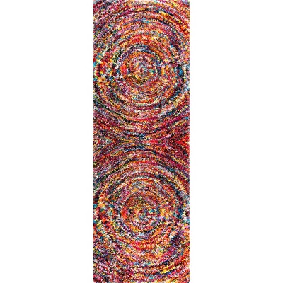 Nuloom Ardelle Swirl Shaggy Indoor Area Rug