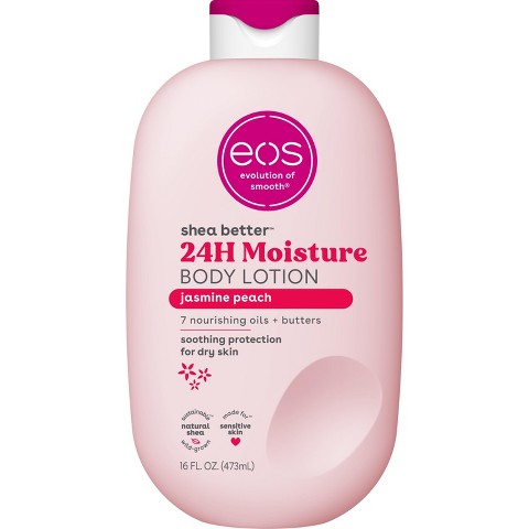 Лосьон для тела eos Jasmine Peach, 16 oz, цвет: Персиковый