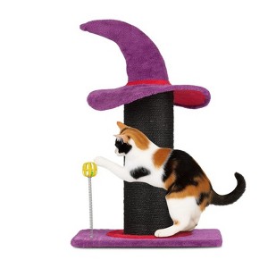 Karl Home 23.6 inch Witch Hat Cat Scratcher  Halloween Decoration - 1 of 4
