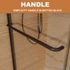 NicBex Shower Door 44-48"Wx72" H Traditional Sliding Shower Door with 1/4" Clear Tempered Glass for Walk-in Shower - 2 of 4