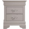 NicBex Classic Nightstand with 2 Drawers End table with Metal Handles Modern Bedside Table for Living Room, Bedroom, Study - 3 of 4