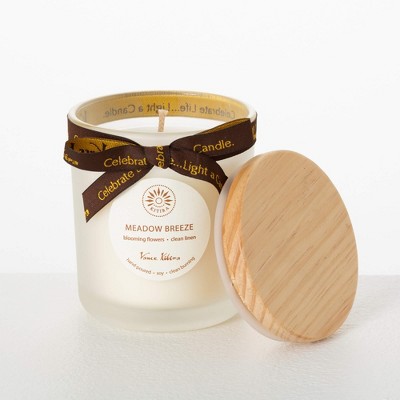 4"H Sullivans Meadow Breeze Candle, Multicolored