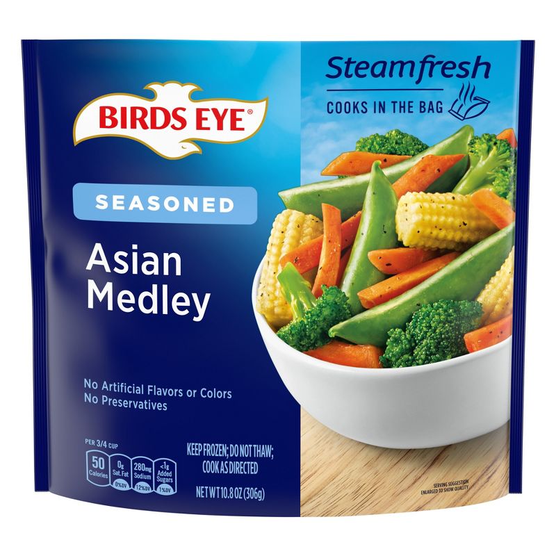 Birds Eye Steamfresh Asian Medley Frozen Vegetables - 10.8oz, 1 of 6