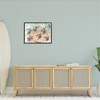 Stupell Industries Baby Sea Turtles Swimming Shore Framed Giclee Art, Black, 30" x 24" - 3 of 4