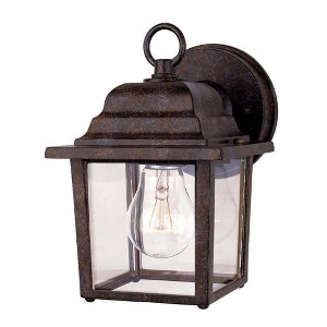 Savoy House Exterior Collections 1 - Light Wall Light in  Rustic Bronze - 1 of 1