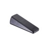 Unique Bargains Anti-Slip Design Zinc Alloy PVC Soft Door Stop Wedge 1 Pc - 3 of 4