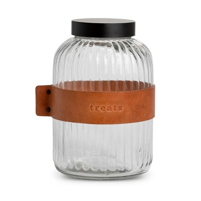 DEMDACO Treat and Goodies Storage Jars - 2 Assorted Clear