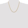 Black Bow Jewelry 2.75mm Handmade Solid Classic Rope Chain Necklace - 2 of 4