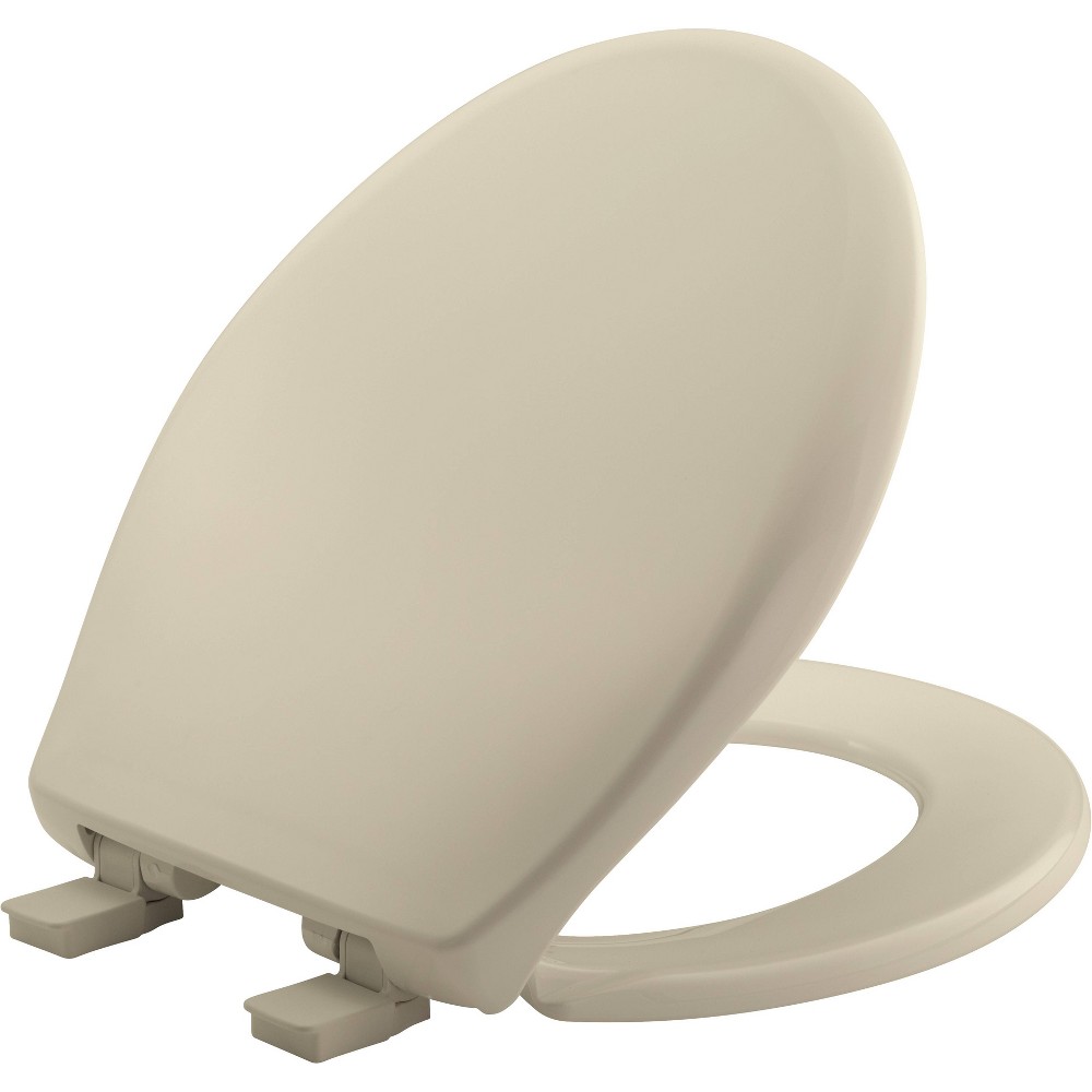 Photos - Toilet Accessory Affinity Soft Close Round Plastic Toilet Seat with Easy Cleaning and Never